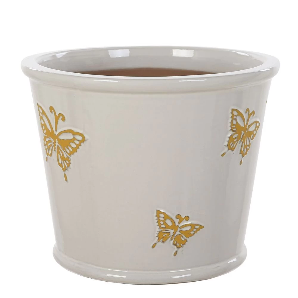 Woodlodge 38cm Butterfly Mix Pot (Choice Of 3) 3 Woodlodge 38cm Butterfly Mix Pot (Choice Of 3)