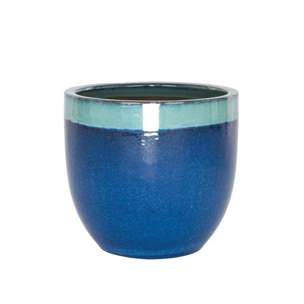 Woodlodge 26cm Sapphire Two Tone Egg Pot 3 Woodlodge 26cm Sapphire Two Tone Egg Pot
