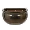 Woodlodge 26cm Bronze Glazed Blossom Wall Pot 2 Woodlodge 26cm Bronze Glazed Blossom Wall Pot -Garden Care Sale 30190415