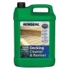 Ronseal 5 Litre Decking Cleaner And Reviver -Garden Care Sale 5010214826926