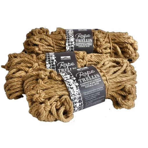 The Good Life 1.2 X 1.8m Natural Jute Rope Trellis -Garden Care Sale 5010453008350 ba6f92da 91e0 4103 a2b6 19da7ec943f0