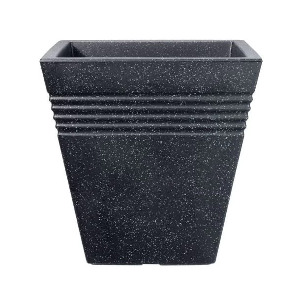 Stewarts Granite Piazza Square Plastic Planter 3 Stewarts Granite Piazza Square Plastic Planter