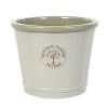 Woodlodge 40cm Cream/Green Glazed Heritage Edwitt Pot -Garden Care Sale 5021346501131