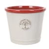 Woodlodge 40cm Red Rim Heritage Glazed Pot