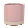 Woodlodge 38cm Pastel Pink Glazed Pot -Garden Care Sale 5021346501872