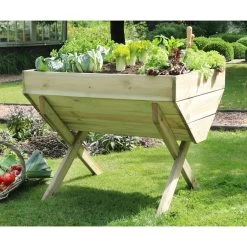 Zest 4 Leisure 1m Wooden Vegetable Bed 7 Zest 4 Leisure 1m Wooden Vegetable Bed -Garden Care Sale 5027003000047 2