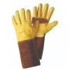 Briers Golden Ultimate Leather Gauntlets - Large (one Size) 1 Briers Golden Ultimate Leather Gauntlets - Large (one Size) -Garden Care Sale 5050642049085