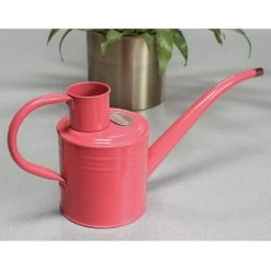 Smart Garden 1 Litre Coral Pink Home & Balcony Steel Watering Can -Garden Care Sale 5050642069946 3
