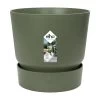 Elho 25cm Leaf Green Greenville Round Planter