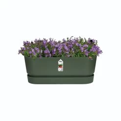 Elho 70cm Living Concrete Greenville Trough Long -Garden Care Sale 8711904357764 3
