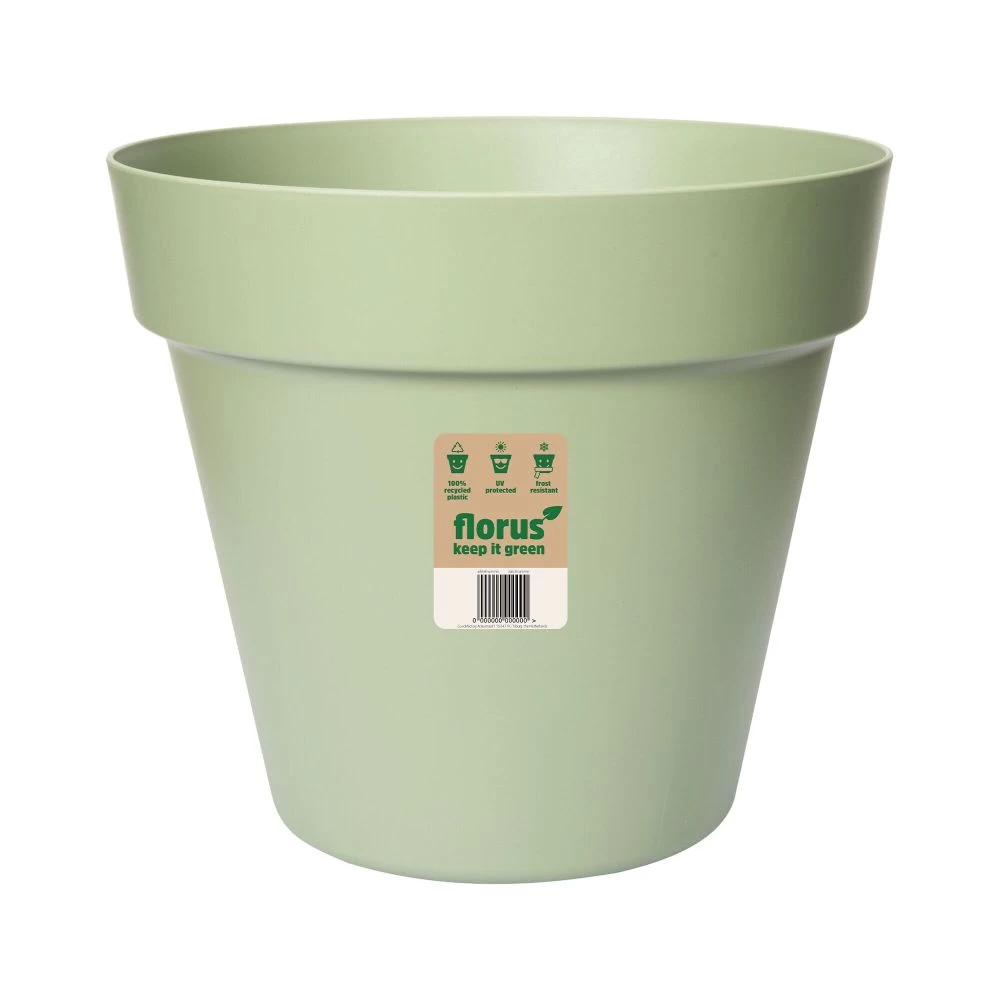 Elho 40cm Mint Green Paris Flower Pot 3 Elho 40cm Mint Green Paris Flower Pot
